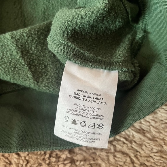 Nike Men's Sportswear Club Fleece Crewneck Sweatshirt in Fir, Size Small - Picture 4 of 6